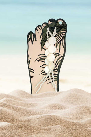 Amphitrite Beach Wedding Barefoot Sandals