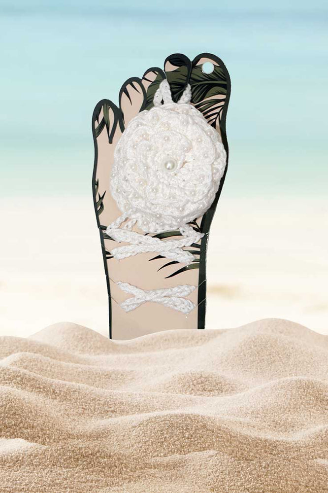 Aura Beach Wedding Barefoot Sandals