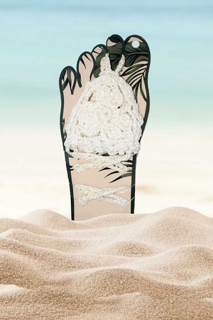 Castalyia Beach Wedding Barefoot Sandals