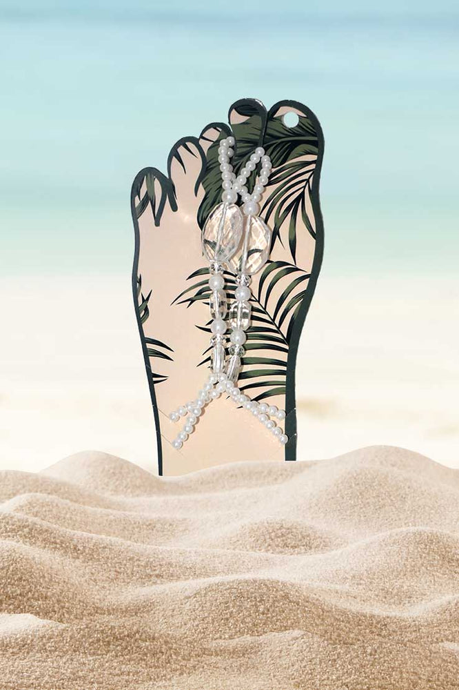 Hemera Beach Wedding Barefoot Sandals