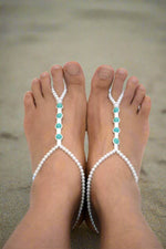 Hera Beach Wedding Barefoot Sandals