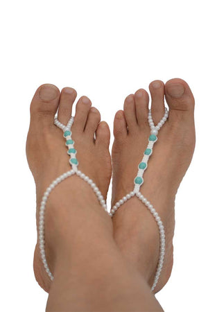 Hera Beach Wedding Barefoot Sandals