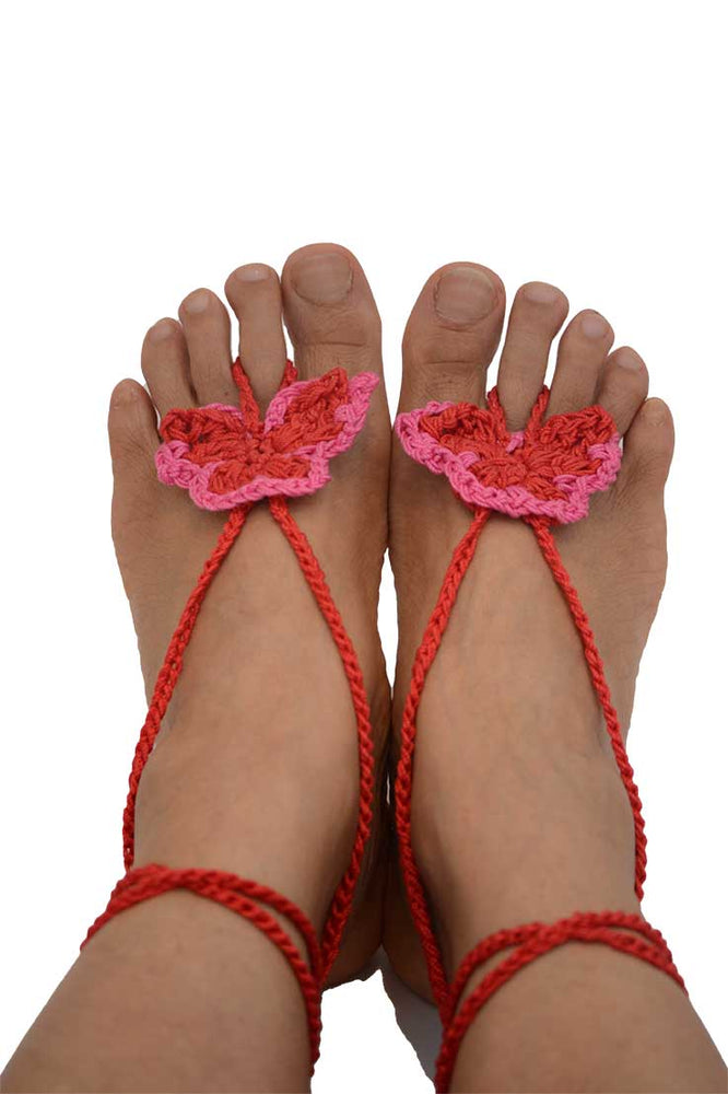 Butterfly Barefoot Sandals