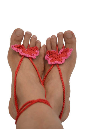 Butterfly Barefoot Sandals